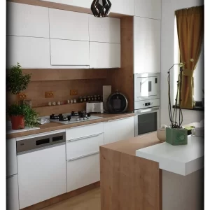 Bucatarie alb premium